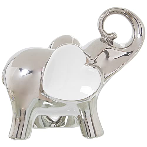 Statue éléphant céramique cadeau idéal décoration maison 27cm