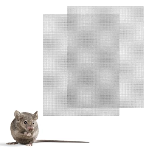 Adiwo Rete Metallica Maglia, 2 Pezzi 40 x 30 cm Rete Metallica a 20 Maglie, Rete Metallica in Acciaio Inossidabile 304, per Insetti, Roditori, per Prese d'aria, Casa, Cucina, Giardino