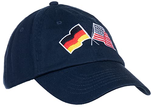 Image of Ann Arbor T-shirt Co. American Friendship Nations Flag Baseball Low Profile Dad Hat for Men Women