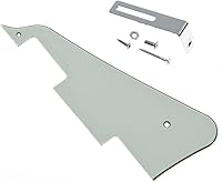 Vista 14 de KAISH Golpeador de guitarra Abalone Pearl LP con soporte negro para Epiphone Les Paul