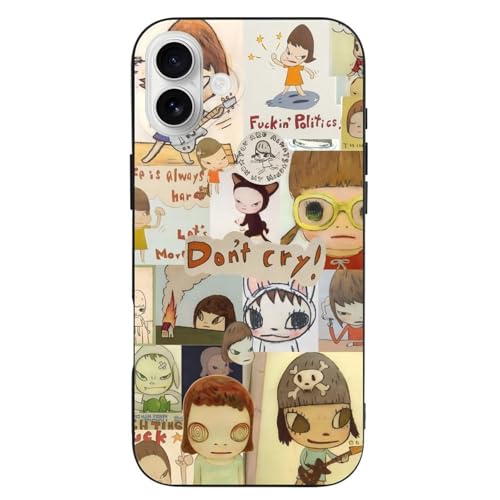Ȃ悵Ƃ ޗǔq iPhone16PlusΉP[X ϏՌ TPU ^ ACtH16 PlusJo[ y 菝h~ X}zP[X lC LN^[ Case