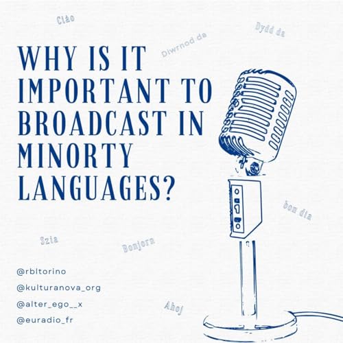 Why is it important to broadcast in minority languages?