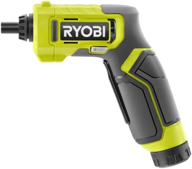 RYOBI USB Lithium Multi-Head Screwdriver KIT with 2 AH Battery and Charging Cable FVD51K