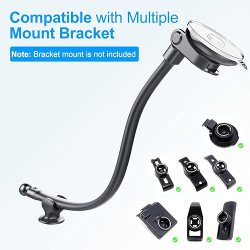 Image of OQTIQ Replacement Suction Cup Mount Part, with Replacement Dashboard Pad Disc (13, Inches)