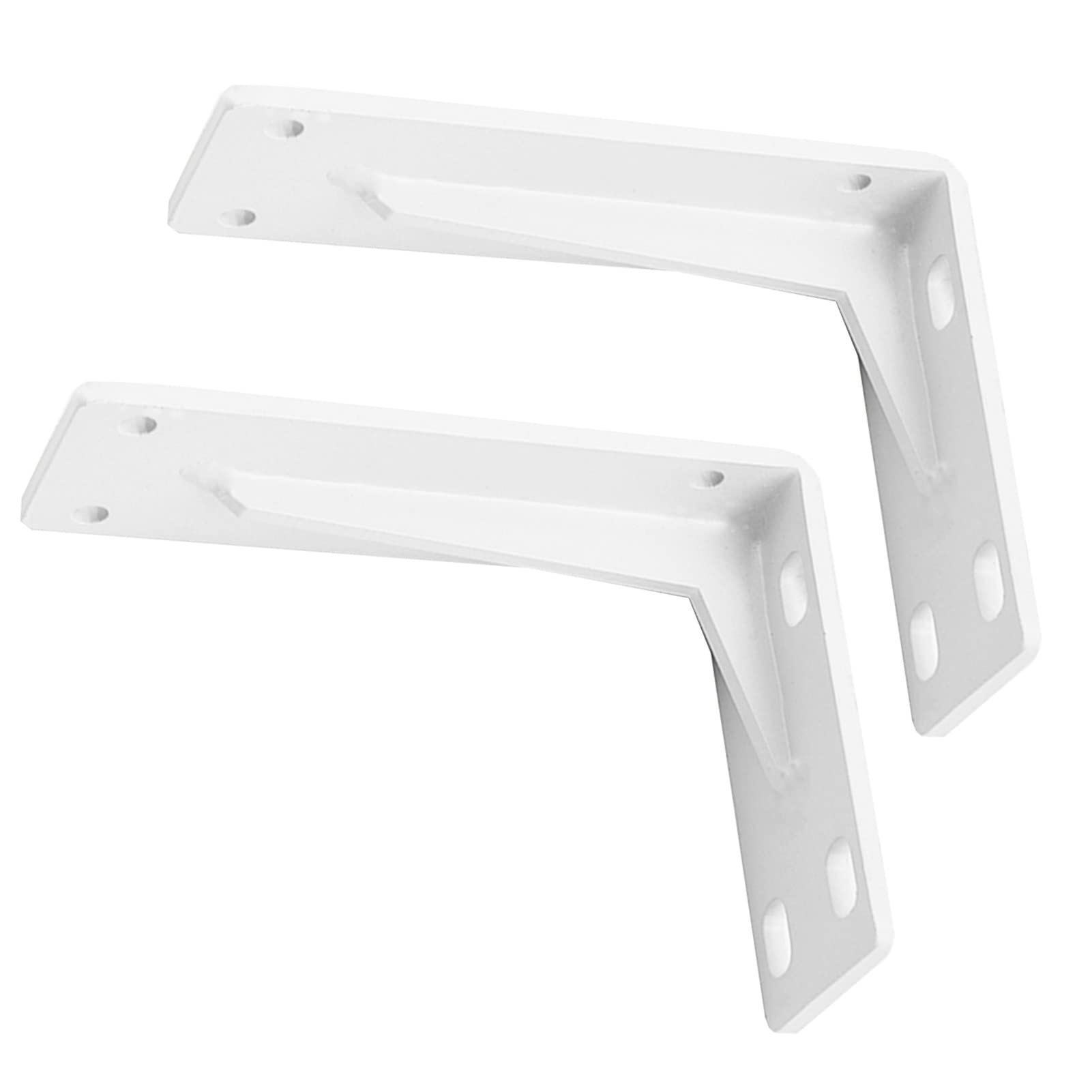 Soporte De Estante, Soportes Para Estantes Flotantes De Acero Inoxidable Soportes Ciegos - Soportes Para Estantes Flotantes - Soportes En L Soportes Resistentes - Incluye Tornillos Y Tacos De Pared (