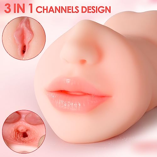 Review Analysis + Pros/Cons - ZEMALIA 3 in 1 Male Masturbator Adult Sex Toys 3D Textured with Sexy Mouth Realistic Vagina Tight Anus Mens Stroker Sex Doll for Man Masturbation Review Analysis + Pros/Cons - ZEMALIA 3 in 1 Male Masturbator Adult Sex Toys 3D Textured with Sexy Mouth Realistic Vagina Tight Anus Mens Stroker Sex Doll for Man Masturbation