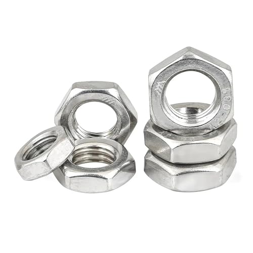 Seider SEIDER M8 Edelstahl Kontermuttern 12PCS