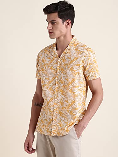 Image of Dennis Lingo Men's Cotton Slim Fit Casual Shirt