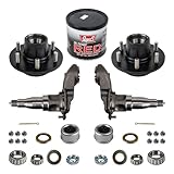 The Trailer Parts Outlet - 6000 lb Weld Your Own Trailer Idler Drop Axle Kit (#42...