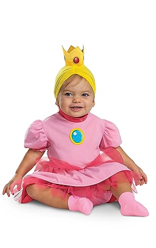 Disfraz Infantil Princesa Peach Super Mario Bros