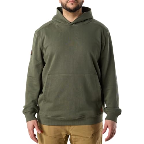 BRUNT Levin Hoodie - Small - Moss - Lightweight, All-Season
