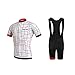 UGLY FROG Homme Loyal Skull Cyclisme Vélos Maillots Gel Pad Jersey Set P07