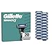 Gillette Mach3 Base Pack de 20 Recambios Para Maquinillas De Afeitar Para Hombre, Cuchillas de Afeitar Con 3 Hojas y Banda Lubricante, Compatible Con Todos Los Mangos Mach3