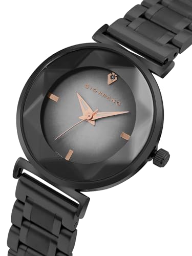 Image of Giordano Analog Stylish Watch for Women Water Resistant Fashion Watch Round Shape with 3 Hand Mechanism Wrist Watch to Compliment Your Look /Ideal Gift for Female - GZ-60059