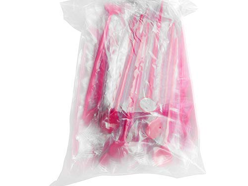 Mike Dental Lot de 100 miroirs jetables colorés en plastique