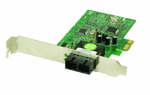 Adaptador de red Transition Networks N-FXE-SC-02, interfaz PCI, Ethernet 100 Mbps, puerto 100Base-FX de fibra óptica miniatura 1