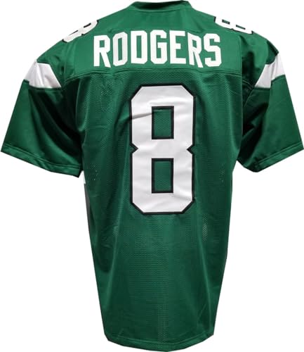 Generic Custom Stitched Rodgers Youth Green Jersey Size Youth Large