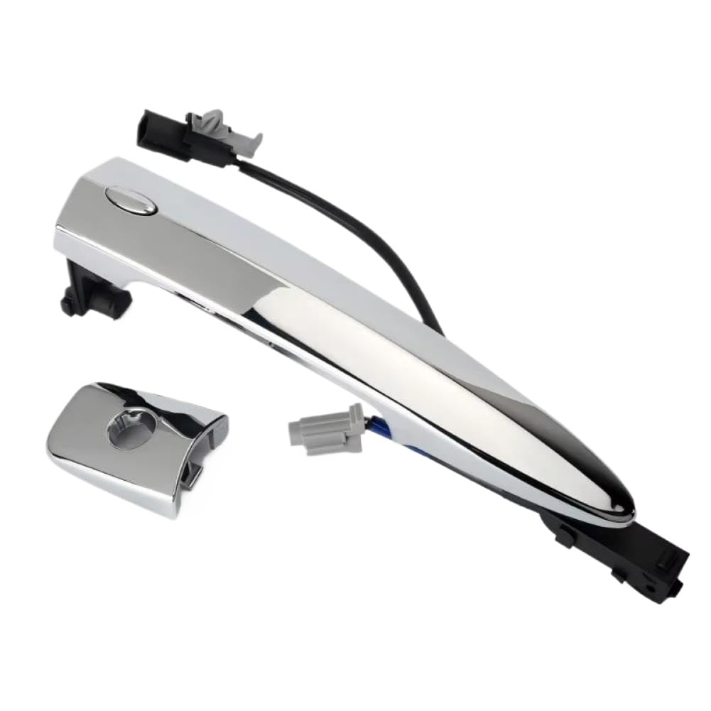 Wwtkckqfc Front Left Exterior Door Handle Compatible With Sentra (2013-2018) And Maxima (2009-2014) - Replaces Part Numbers 806469N00a, 80646-9N00a, 80640-9N00a(Front Left)