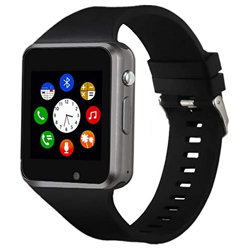 Smart Watch, Smartwatch with SD Card Touch Screen Call Text Message SNS Sync