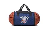 Maccabi Art Official OKC Thunder Collapsible Insulated Basketball Lunch Bag, 13.4” x 5.75” x 5.75”