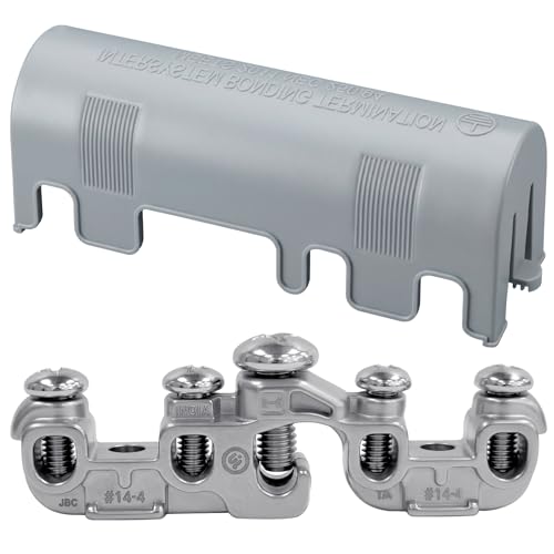 Pont de liaison intersystème 10,4 cm pour borne de compression et terre électrique