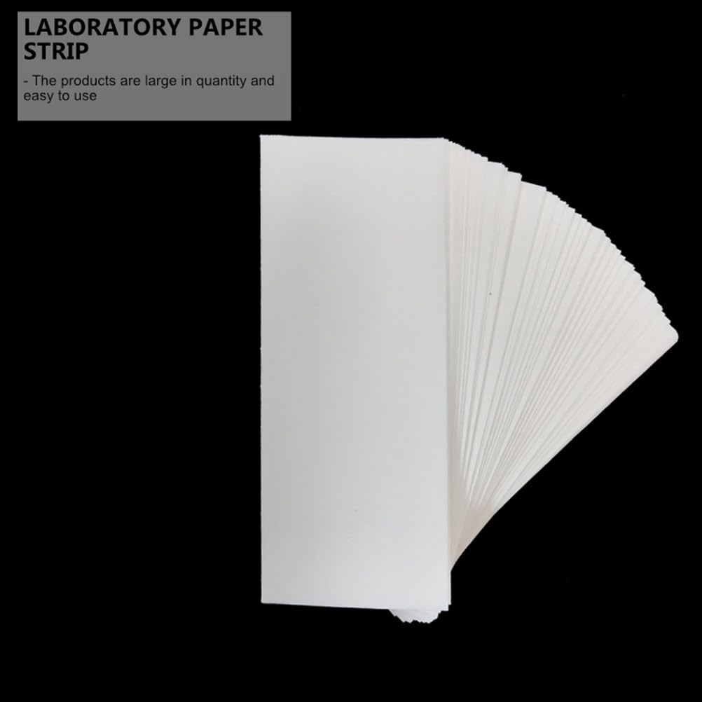 Scicalife Lot de 6 jeux de bandes de papier de chromatographie Papier de bloc de scientifique pour laboratoires Séparation de pigments et expériences dans la salle de classe