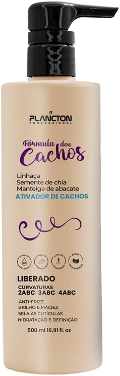 Nova Fórmula dos Cachos - Ativador de Cachos Plancton - 500g