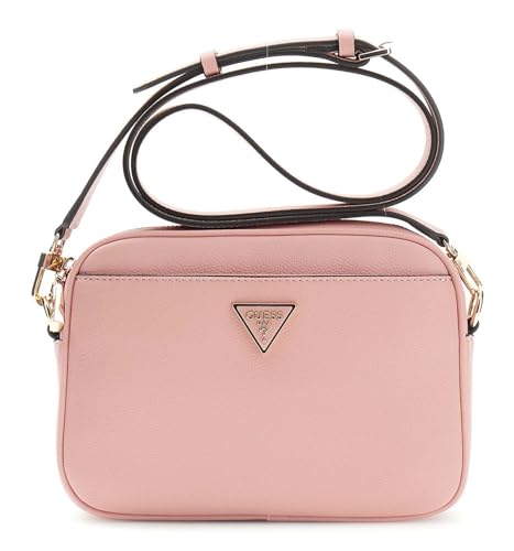 Sac GUESS Meridian II Camera Bag corail rigide à fermeture zippée