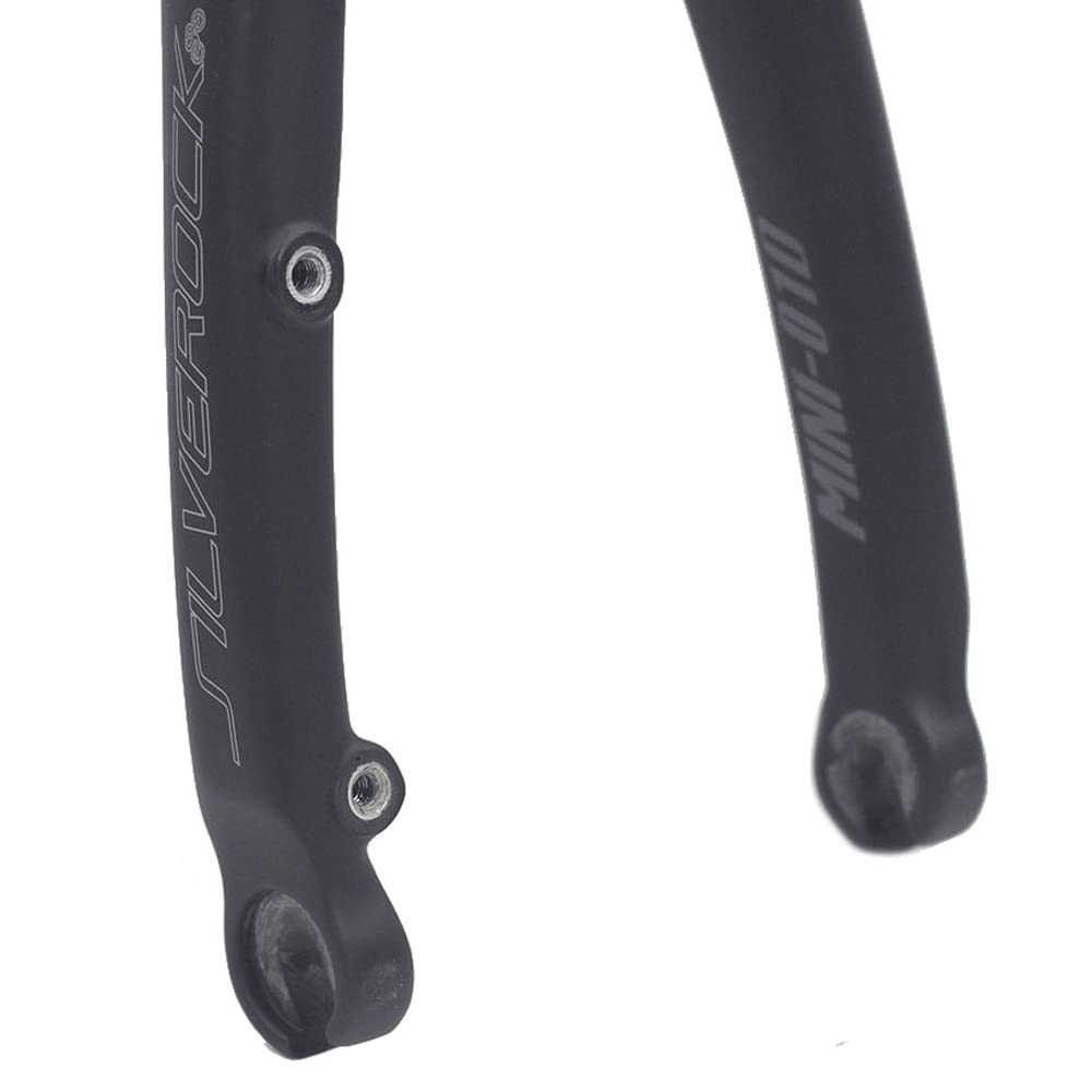 Amazon | SILVEROCK カーボン フォーク 349 MINI-01D ブラック