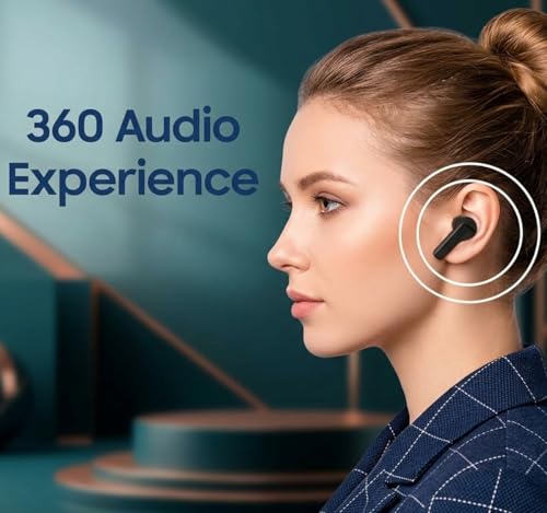 Image of Original Wireless for Samsung Buds 3 Wireless Earbuds - Deep Bass Stereo Sound, Bluetooth 5.4, ENC Mic & Long Lasting Battery (Black)