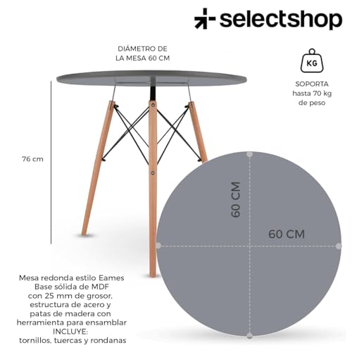 Reviews de Comedor Blanco Con Gris comprados en linea. 20 Imagen adicional