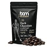 BAM Pépites de Chocolat Noir Sans Sucre – Pépites de Chocolat pour Pâtisserie, Fontaine Ch...