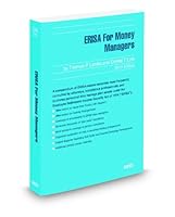 ERISA for Money Managers, 2010 ed. 0314902023 Book Cover