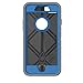 OTTERBOX Defender Series Case for iPhone 7 (ONLY) - Retail Packaging - Marathoner (Cowabunga Blue/Gunmetal Grey)