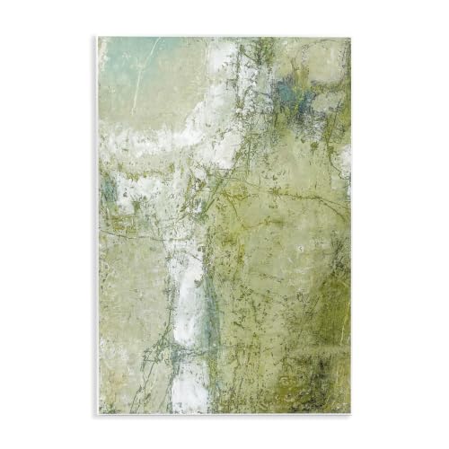 Jagged Abstract Sci Fi Music, 13 x 19 Inch Mounted Print on Wall Plaque