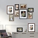 SESEAT Picture Frames Collage, Gallery Wall Frame Set with 11x14 8x10 5x7 4x6 Frames in 3 Different Finishes, Set of 10 - Image 2