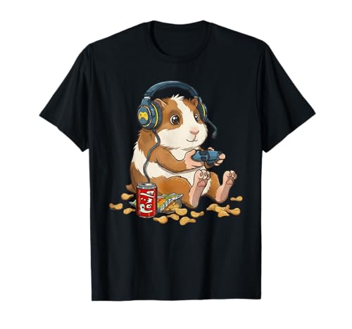 Consola de PC para Videojuegos de Conejillo de Indias Camiseta