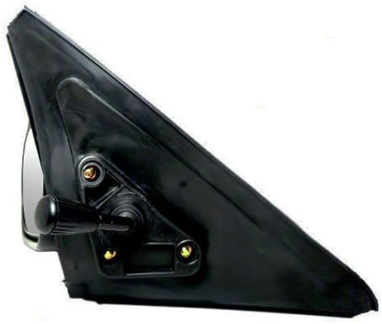 Brock Replacement Drivers Manual Remote Side View Mirror Compatible with 1996-2000 Civic Couple Hatchback 76250-S00-A05