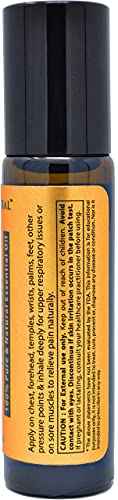 Prime Natural Cold Cough Congestion Relief Essential Oil Roll On (10Ml), Pre-Diluted Ready To Use Roller For Sinus, Sore Muscle, Headache & Sleep #TOP3