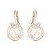 Produktbild Swarovski Ohrringe "Bella V" rosa Rosé Vergoldung 5299318