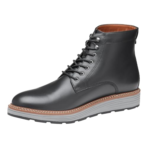 Image of Johnston & Murphy mens Upton Lug Plain Toe Boots