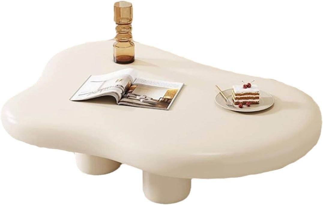 Cloud Coffee Table, Black Coffee Table for Living Room