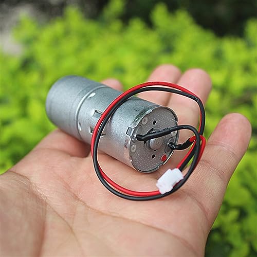Motoréducteur 370 DC 12V-24V de haute précision avec boîte métallique