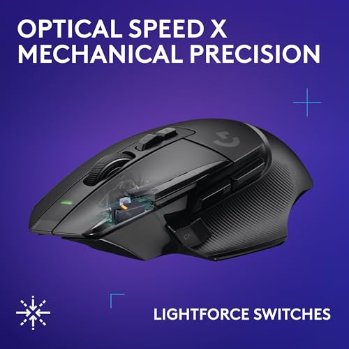 Image of Logitech G502 X Lightspeed Wireless Gaming Mouse + G515 TKL Wireless Gaming Keyboard (Tactile) Bundle: Black