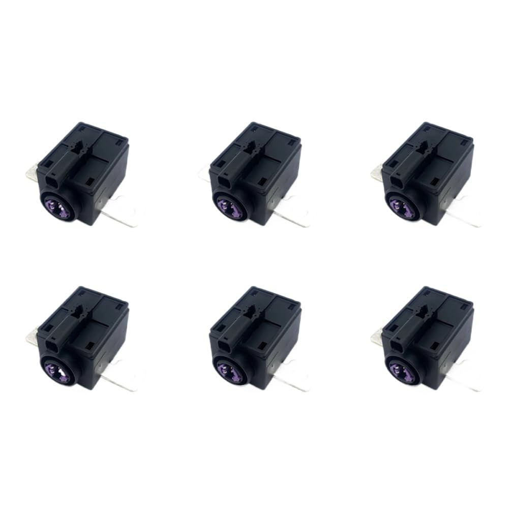 6-Pack Automotive Overload Protection Trip Switch Fuse Protector for 12V DC Systems Compatible with Winch Compressor Auxiliary Fan - Model 0080-P1-100017