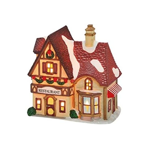 Restaurant aus Porzellan - Windlicht Lichthaus Miniatur-Modell Cover
