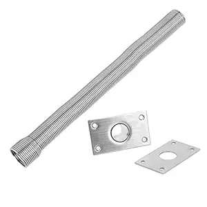 Door Loop, Stainless Steel Door Loop Access Control 304 Stainless Exposed Mounting Sleeve for Man for Indoor
