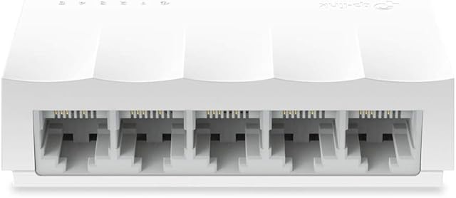 TP-Link 5-Port 10/100Mpbs Desktop Switch, Ethernet SPLITTER, Plastic Case (LS1005)