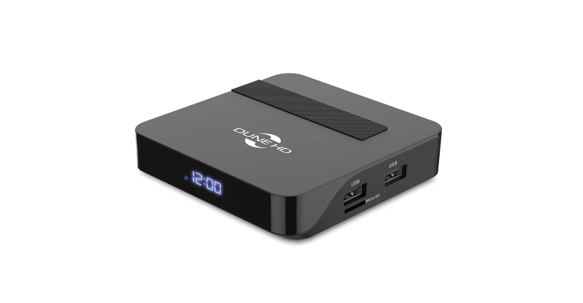 Dune HD AV1 4K Plus Android Box, Lettore multimediale, HDR10+, 4GB/32GB, 4Kp60, Ethernet, 2x USB 2.0 host, WiFi 2T2R, Bluetooth, Display, HDMI 2.1, Optical S/PDIF, ISO DV P7 FEL MKV AFR