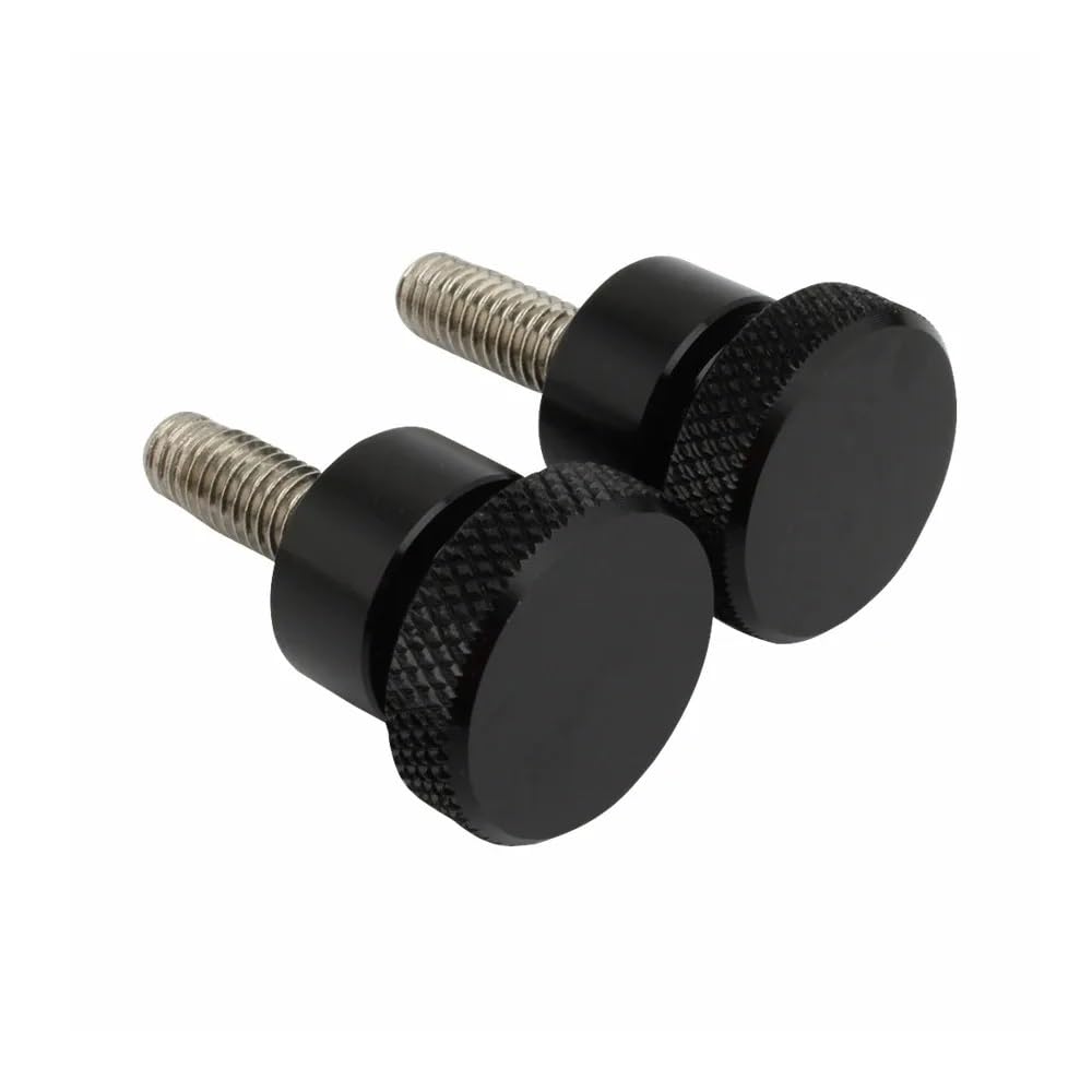 Części motocyklowe pasujące do śrub siedzenia Triumph Quick Release(Black)